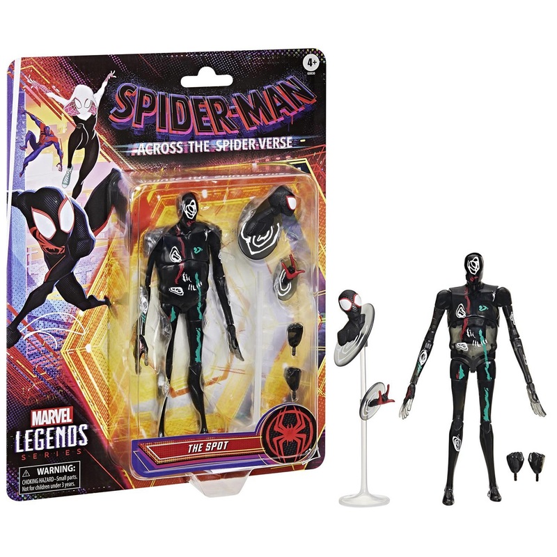 Spider-man Atsv Legends 6in The Spot Black Action Figure