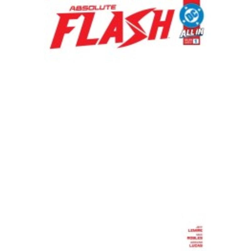 ABSOLUTE FLASH #1 COVER H BLANK