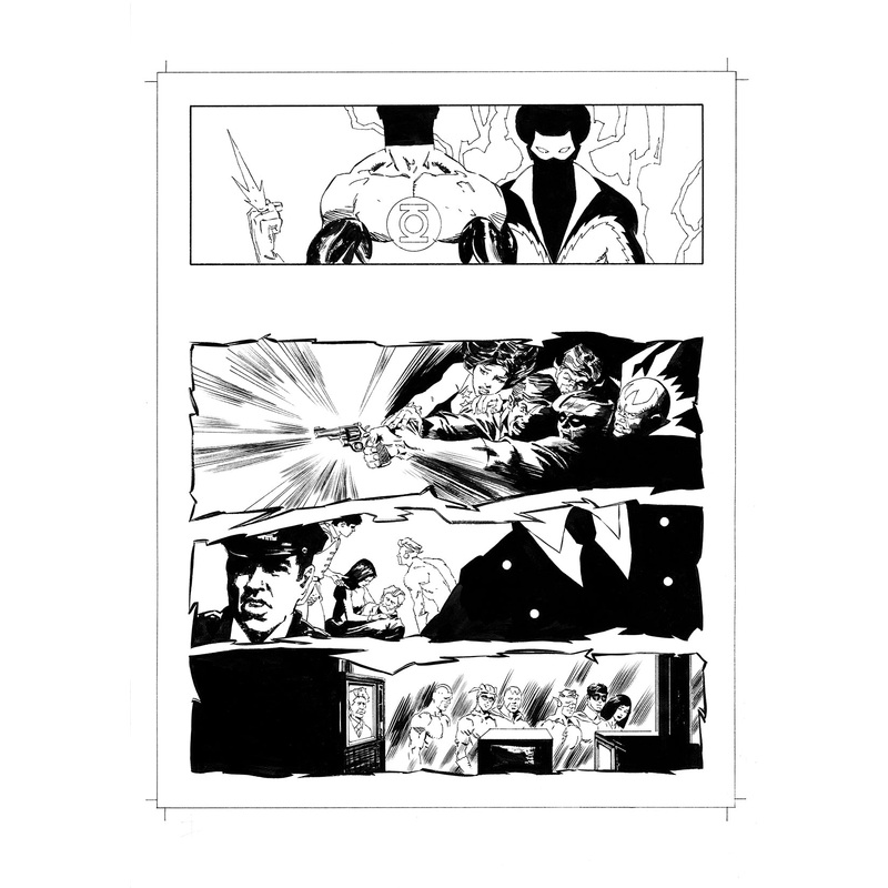 Andrea Cucchi Original Art Other History of DC #2 Page 4