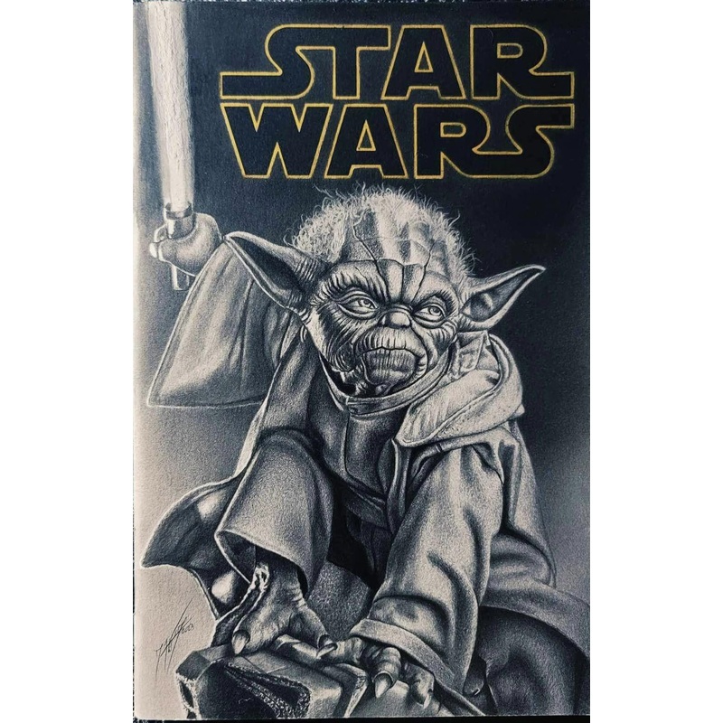 YODA DAVID SANCHEZ SKETCH COVER