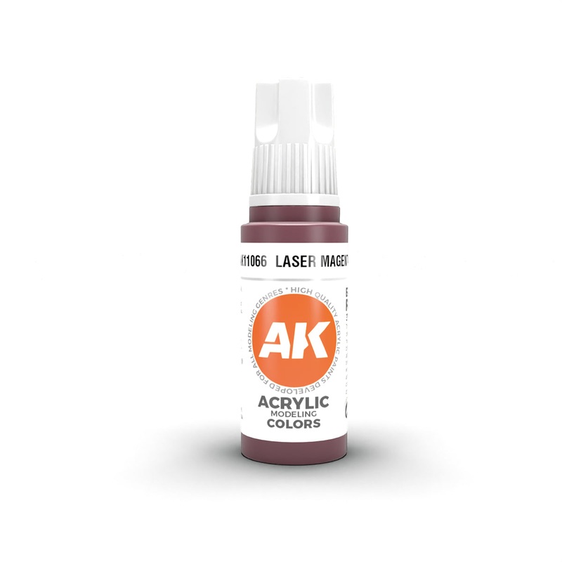 AK Interactive 3 Gen Acrylic Paint 17ml – Laser Magenta