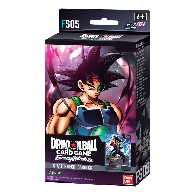 Dragon Ball Super Card Game – Fusion World Bardock Starter Deck [FS05]
