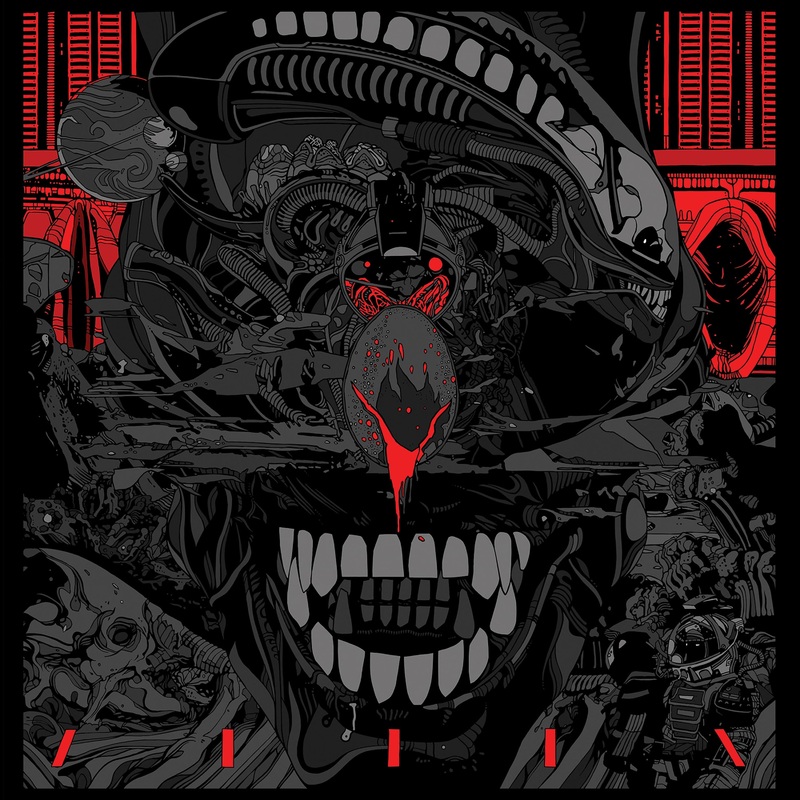 Alien  Complete Motion Picture Soundtrack 4XLP