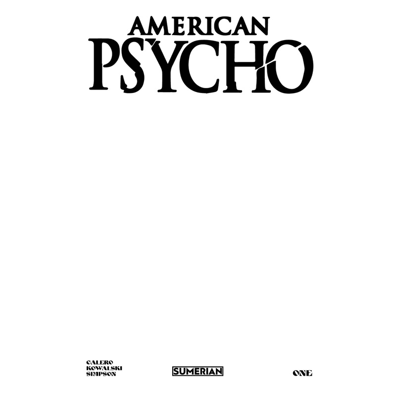 AMERICAN PSYCHO #1 (OF 5) CVR I 2000 LTD SKETC