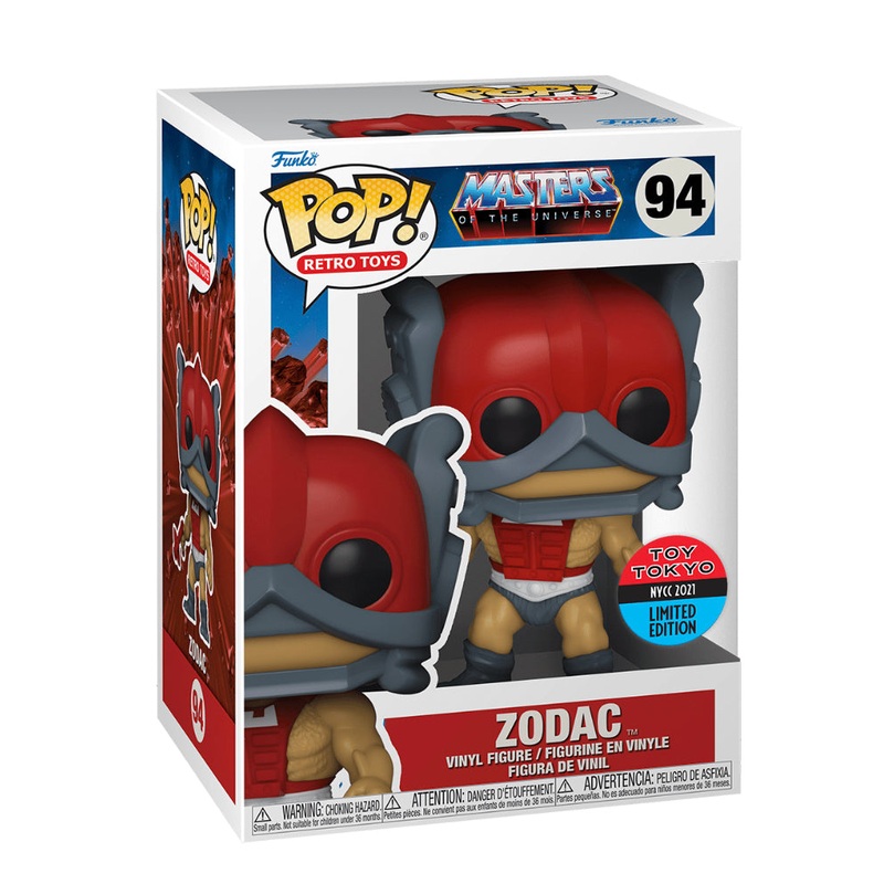 ZODAC #94 (RETRO) (2021 TOY TOKYO NYCC STICKER) (MOTU) FUNKO POP