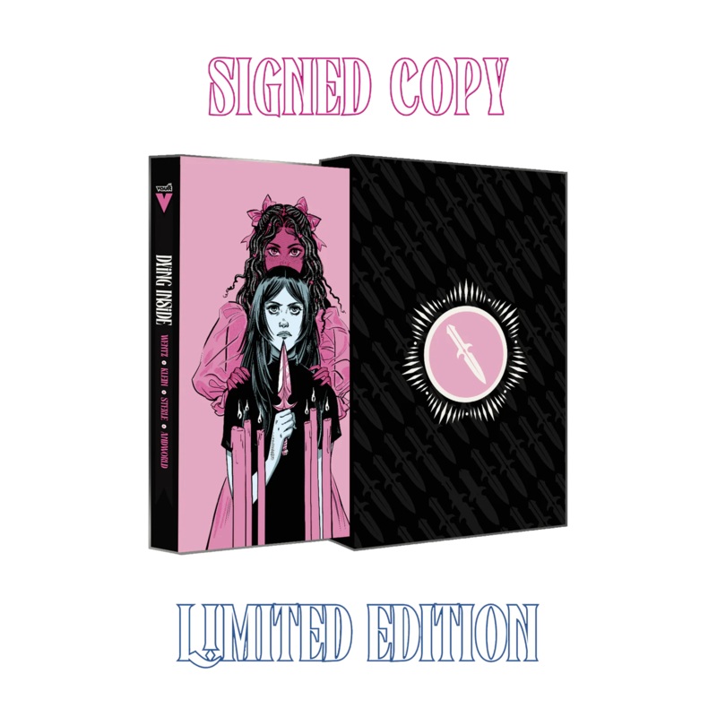 Dying Inside Collector’s Edition  SIGNED Hardcover + eBook