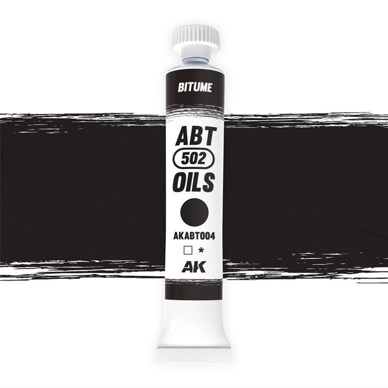 Abteilung 502 Oil Paint 20ml – Bitume
