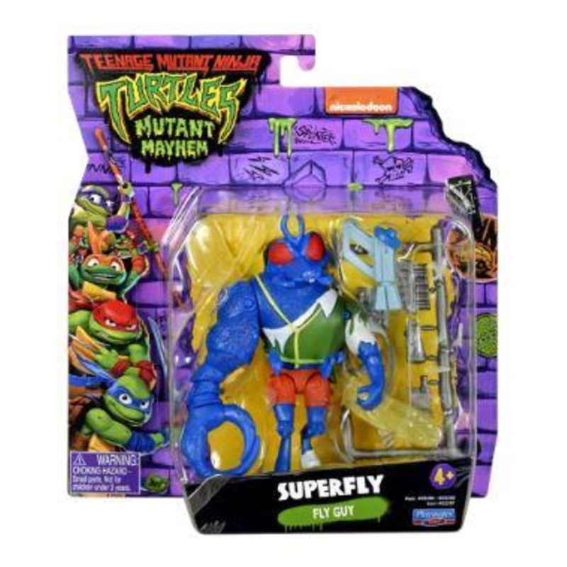 Teenage Mutant Ninja Turtles Mutant Mayhem Super Fly Basic Action Figure by Playmates