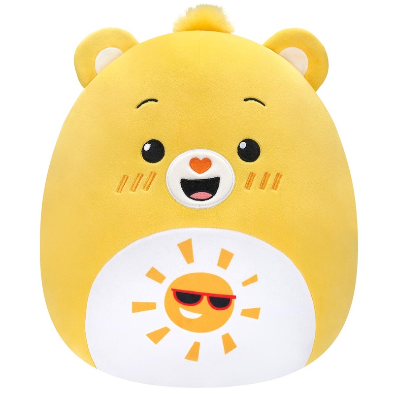 Squishmallow 10 Inch Care Bear Assortment Funshine Bear