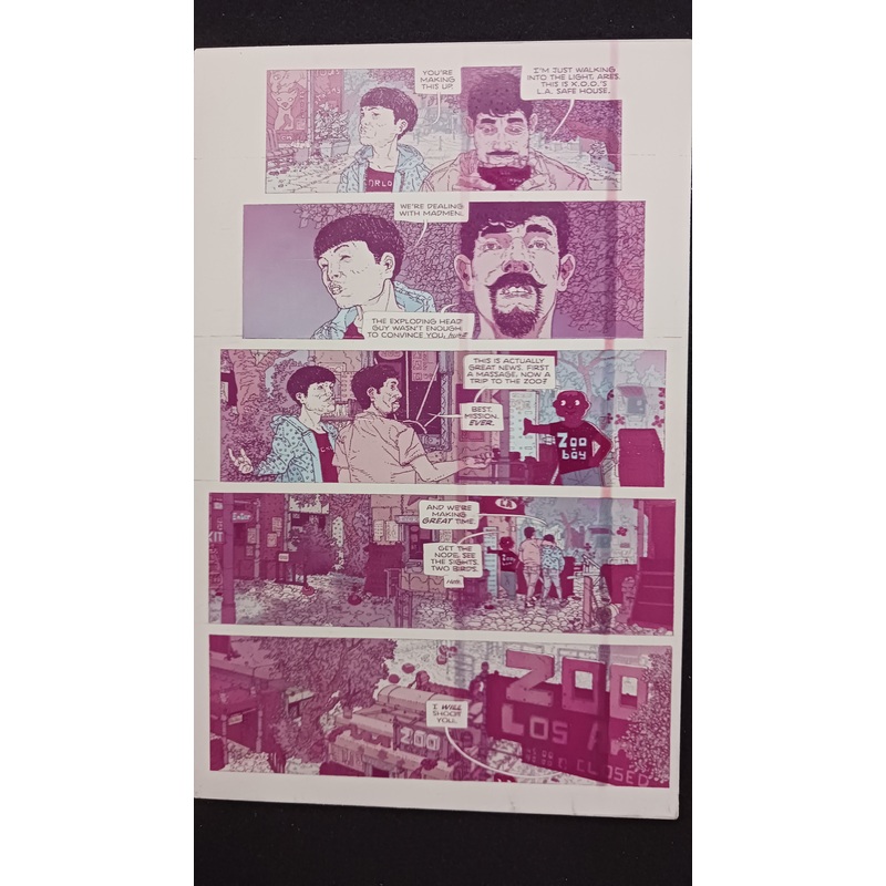 Agent of W.O.R.L.D.E #2 – Page 12 – Magenta – Comic Printer Plate – PRESSWORKS