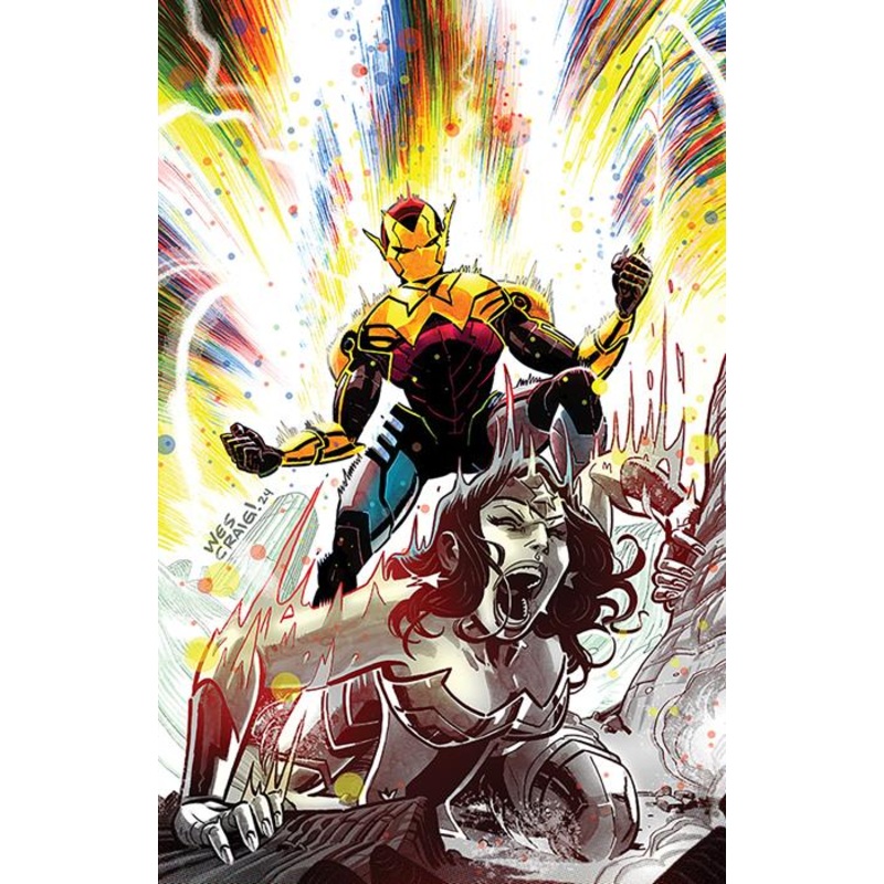 ABSOLUTE POWER #1 (OF 4) CVR I WES CRAIG RAISED UV FOIL VAR