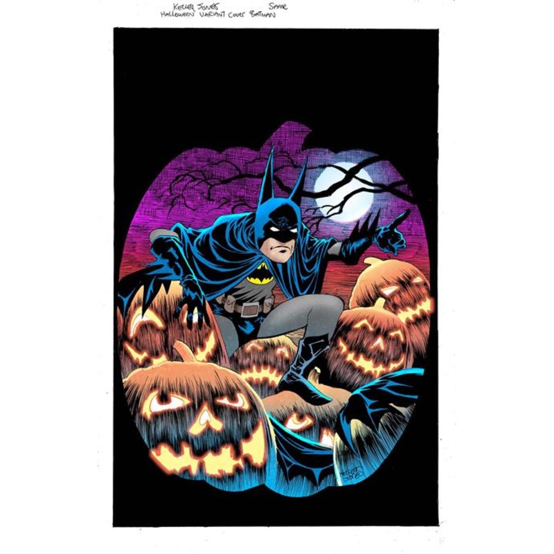 BATMAN #153 CVR D KELLEY JONES TRICK OR TREAT CARD STOCK VAR