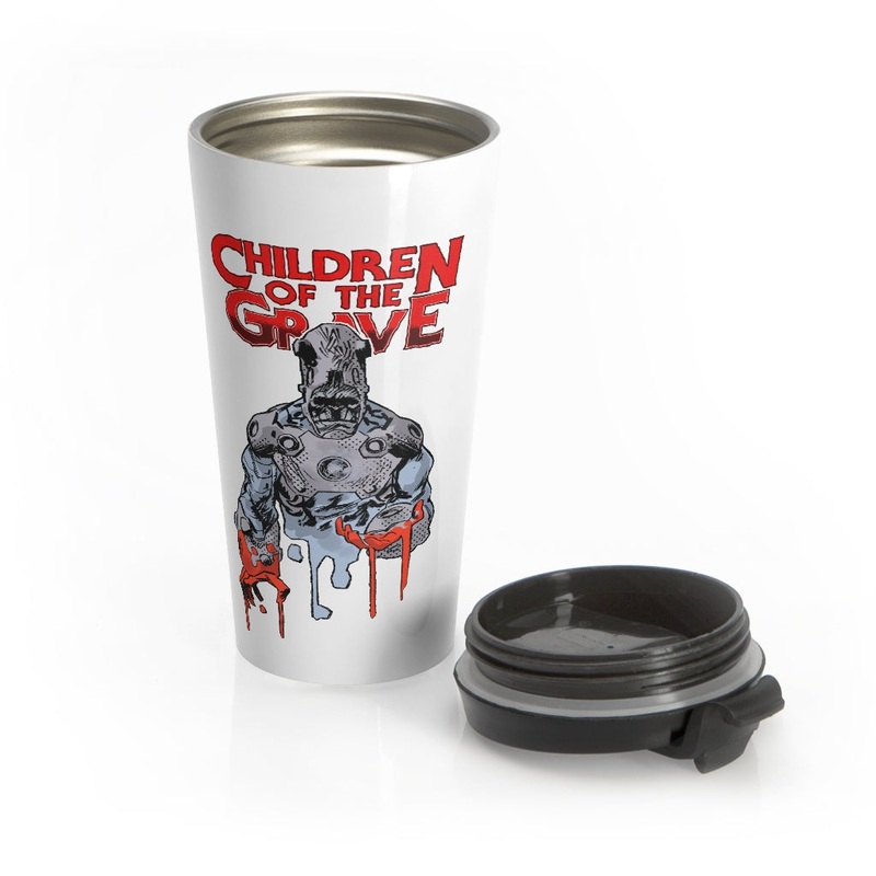 Children Of The Grave (Drip Design) – Stainless Steel Travel Mug Travel Mug