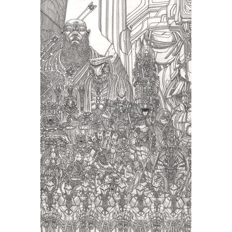 VOID RIVALS #1 Ninth Printing Cvr B Filya Bratukhin B&W Var