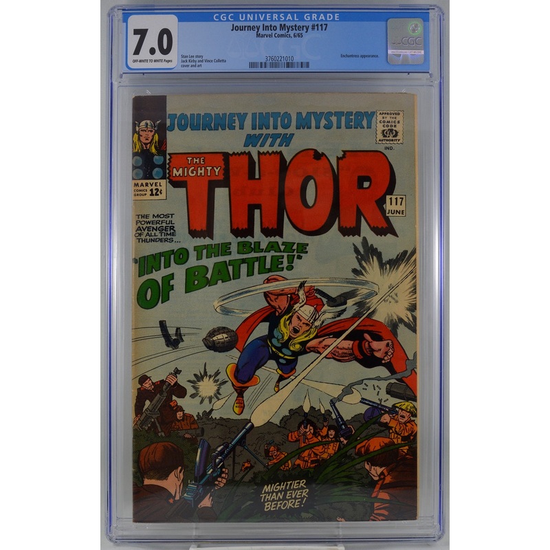 Journey into Mystery (1952 1st Series Marvel) #117 CGC CGC 7.0 (3760221010)