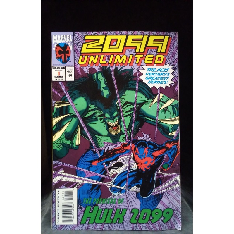 2099 Unlimited #1 1993 Marvel Comics Comic Book