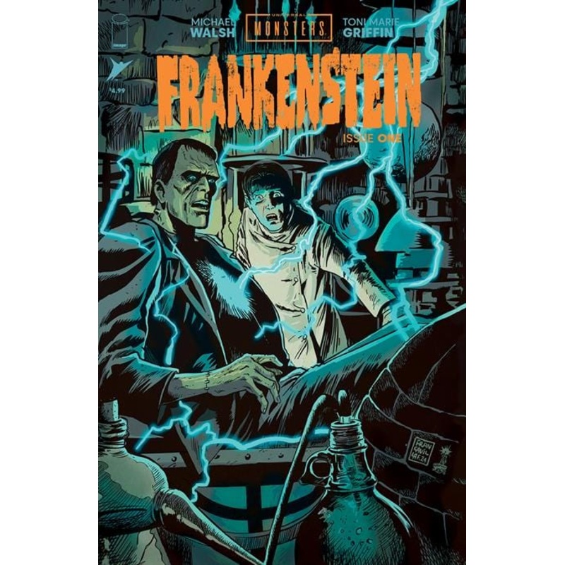 UNIVERSAL MONSTERS FRANKENSTEIN #1 (OF 4) Cover C 1:10 Francesco Francavilla Connecting Variant