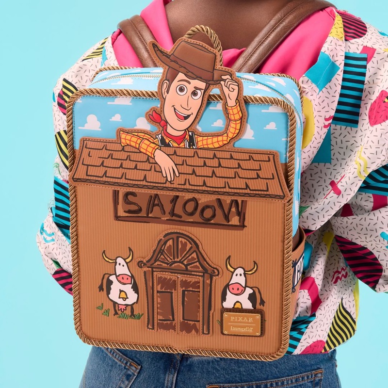 Woody Toy Story 30th Anniversary Pixar Loungefly Mini Backpack