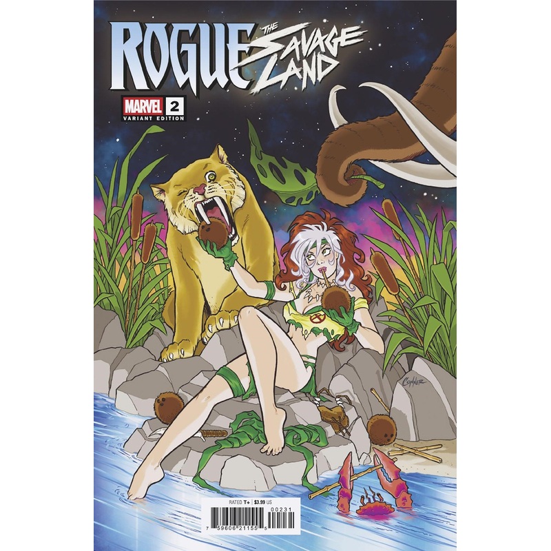 Rogue: The Savage Land #2 Amanda Conner Variant