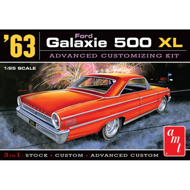 1963 Ford Galaxie 1:25  Time Machine Hobby