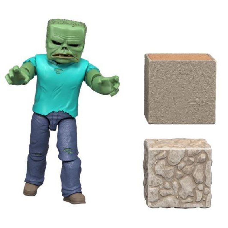 A Minecraft Movie Zombie Action Figure by Mattel