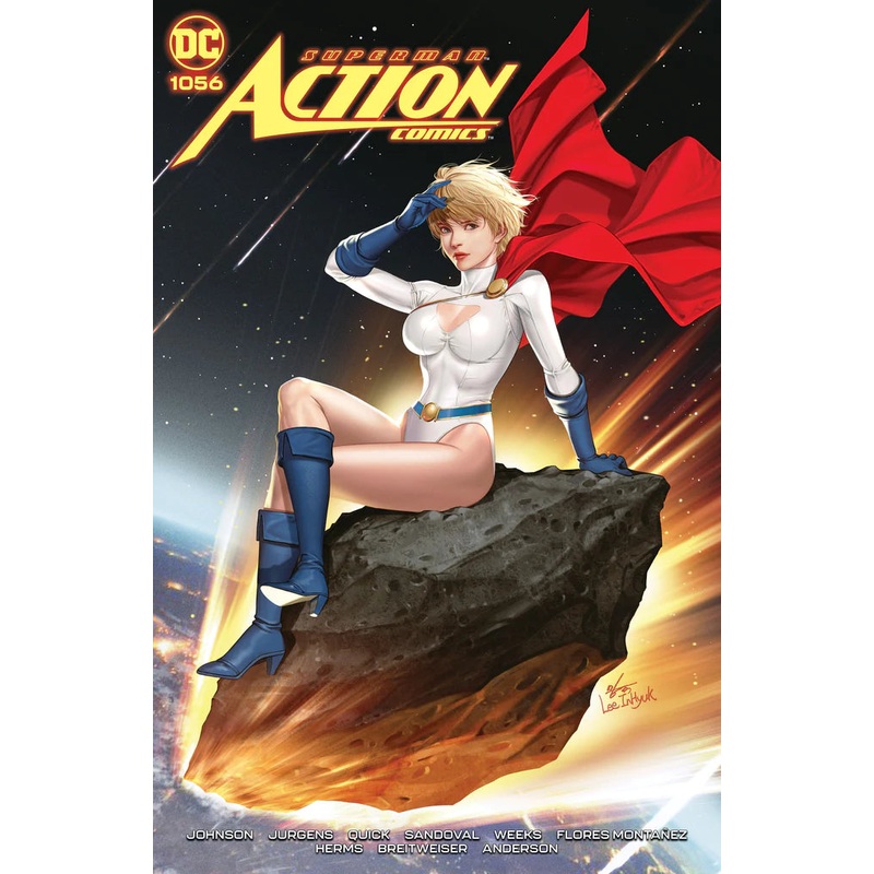 ACTION COMICS 1056 SDCC FOIL INHYUK LEE LOSH HOMAGE VARIANT NON GRADED 39.95