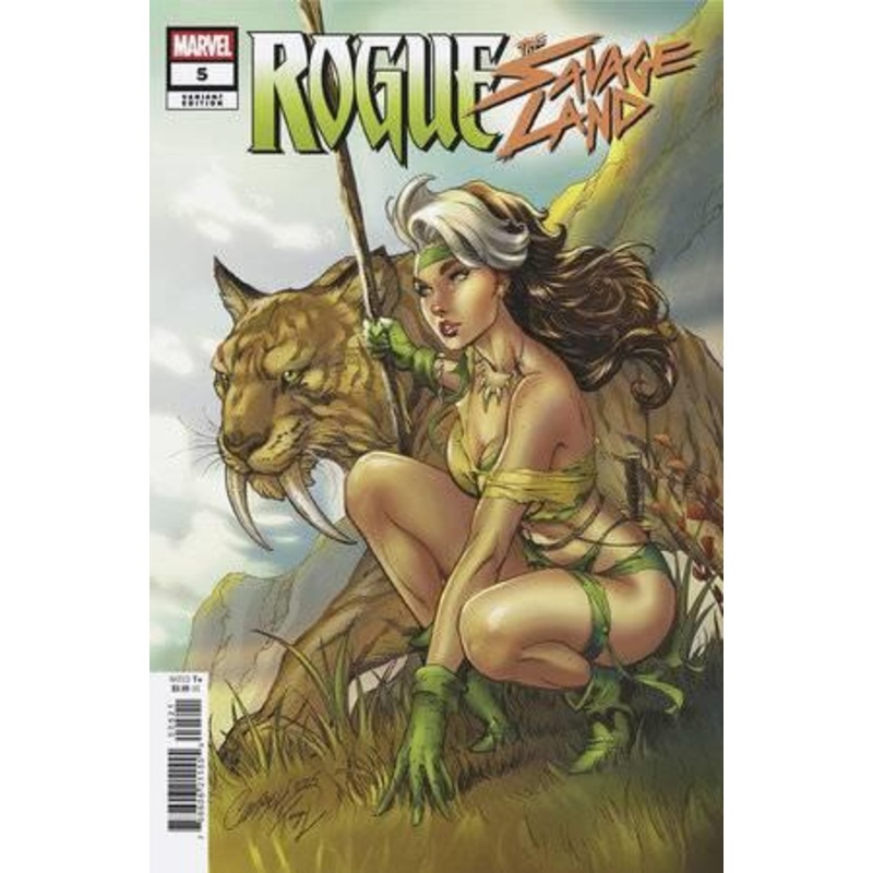 Rogue The Savage Land #5 J Scott Campbell Var Marvel Prh Comic Book 2025