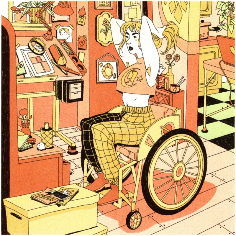 RISOGRAPH PRINT: Rite of Creation From Rituals by Nicole Goux