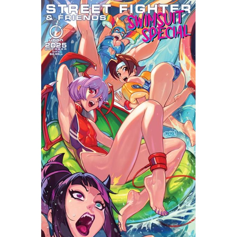 2025 STREET FIGHTER & FRIENDS SWIMSUIT SPECIAL #1 (ONE SHOT) CVR A REIQ  Duncanville Bookstore Comics Toys and Collectibles