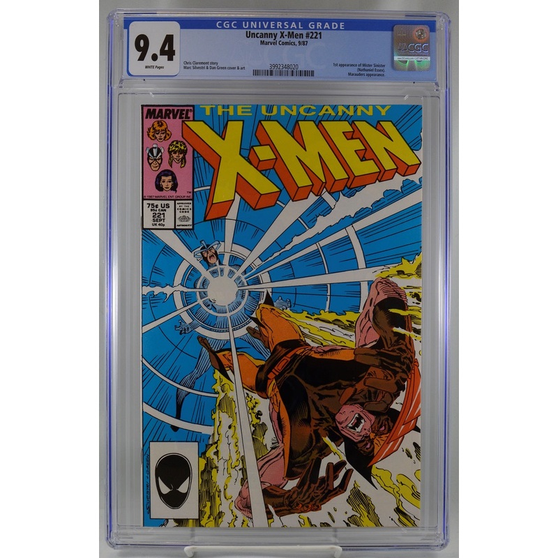 Uncanny X-Men (1963 1st series Marvel) #221 CGC CGC 9.8 (3746004020)