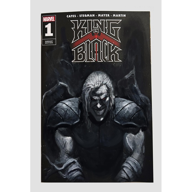 Aaron Bartling Original Art Knull Blank Cover Illustration