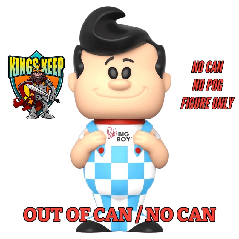 FUNKO SODA! BOB’S BURGERS: BLUE BIG BOY (CHASE / FIGURE ONLY) (LE 1,200) ( CONDITION 7.0) FINE (7.0) – MODERATE PAINT BLEMISHES / MISSING CAN AND POG / FIGURE ONLY)