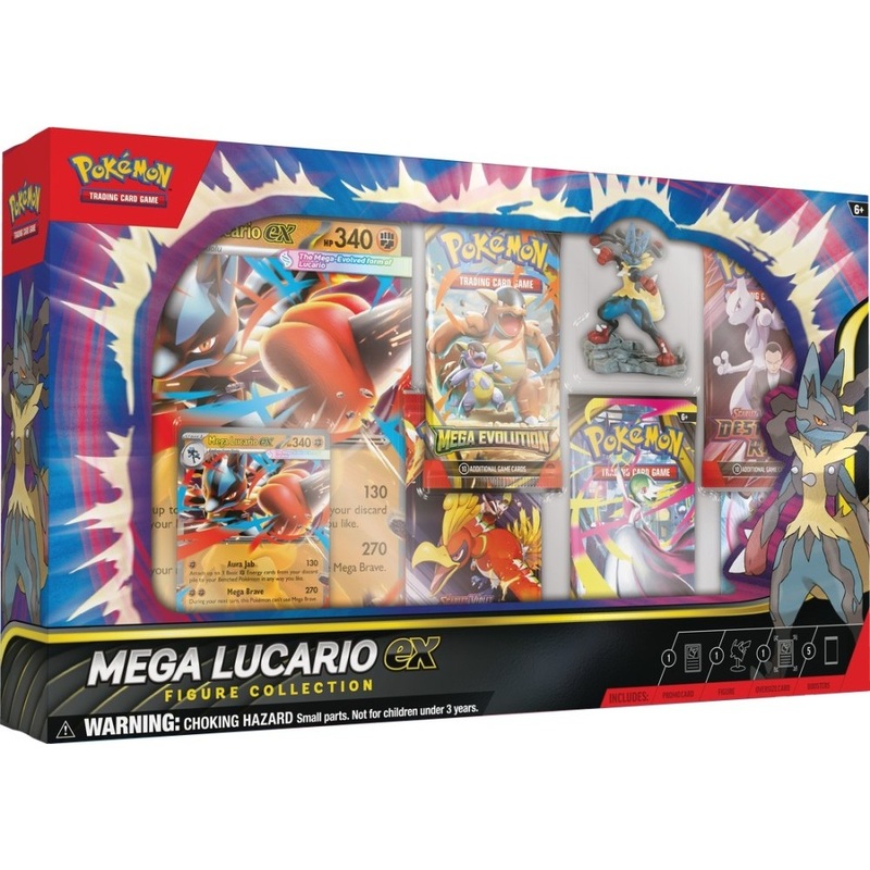 Pokmon TCG: Mega Lucario ex Figure Collection (Preorder)