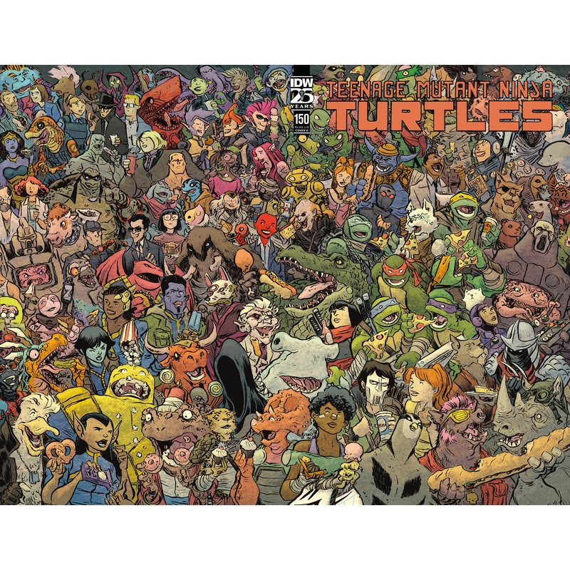 TEENAGE MUTANT NINJA TURTLES #150 VARIANT D (LONERGAN WRAPAROUND VARIANT)