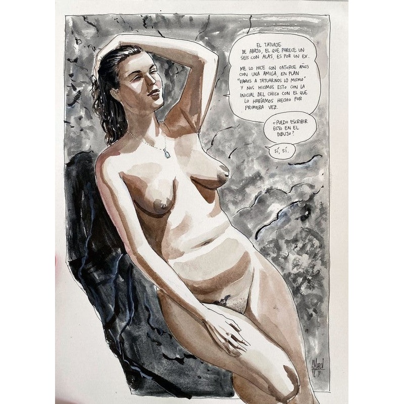 Guillem March Original Art Summer Muse Barbara 3