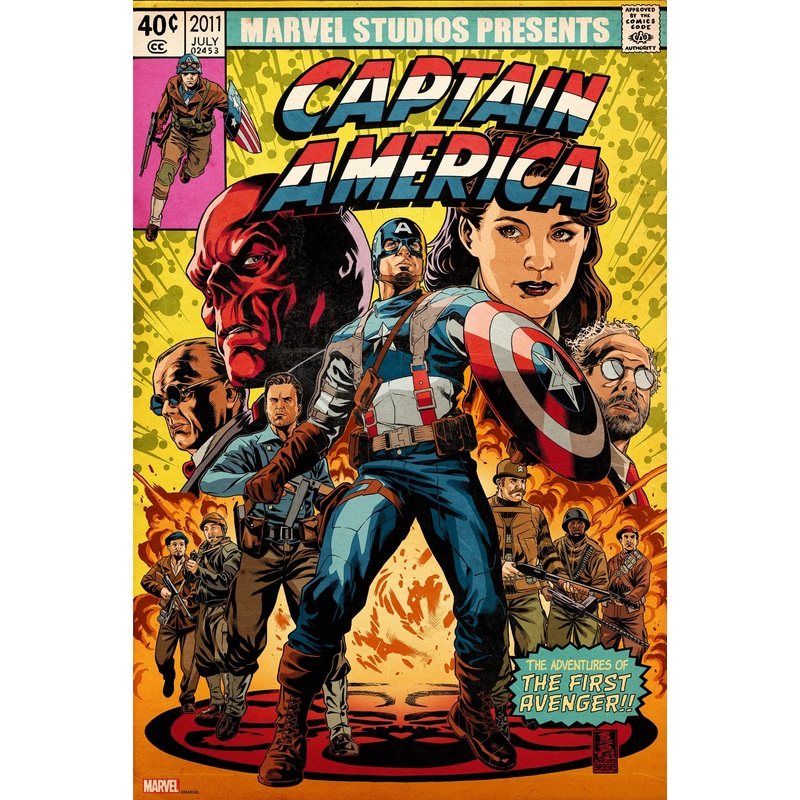 Captain America: The First Avenger Poster