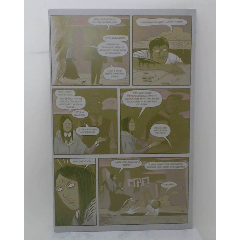 Heavenly Blues #1 – Legacy Edition – Page 5 – Yellow – Comic Printer Plate – PRESSWORKS