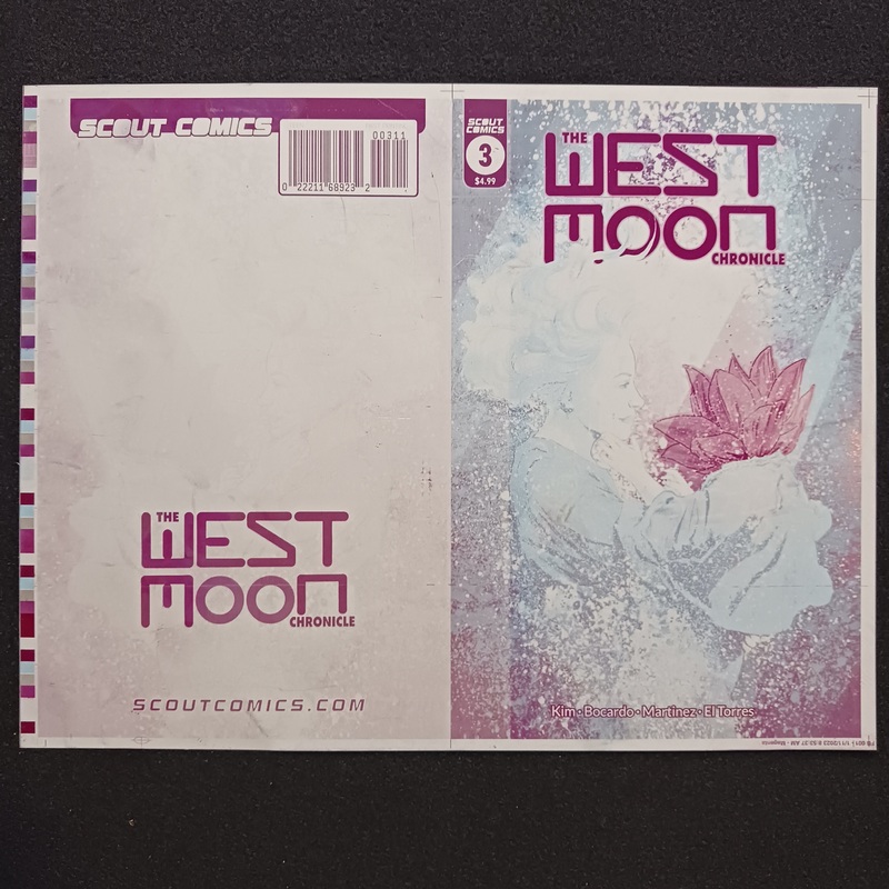 West Moon Chronicles #3 –  Cover – Magenta – Comic Printer Plate – PRESSWORKS