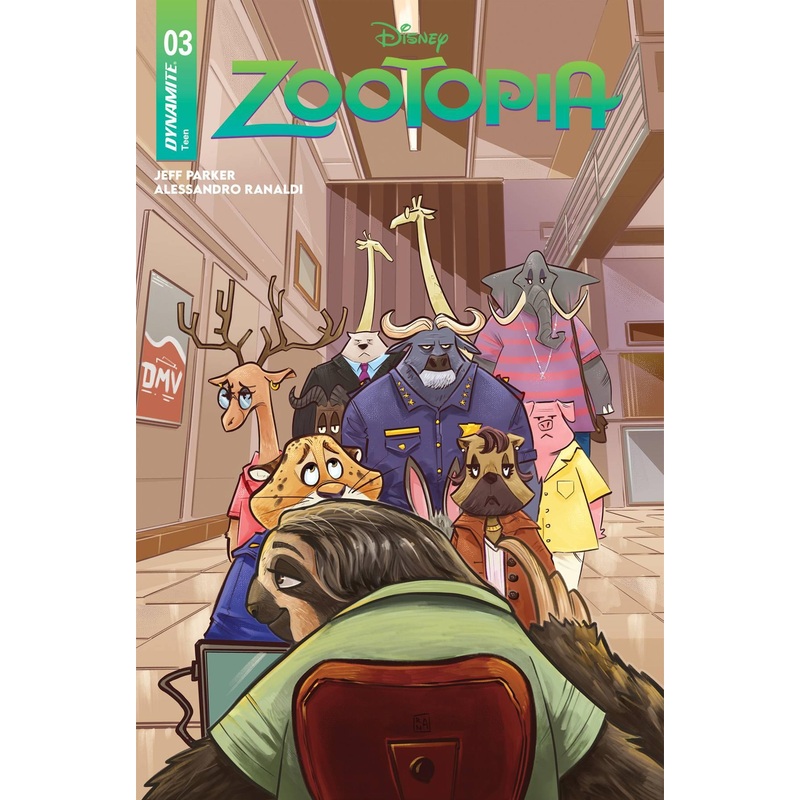Zootopia #3 Cvr B Ranaldi (c: 1-0-0) Dynamite Comic Book