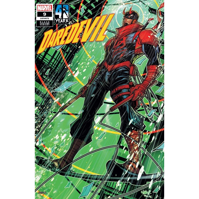 DAREDEVIL #9 JONBOY MEYERS BLACK COSTUME VARIANT