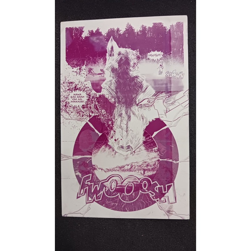 West Moon Chronicles #3 – Page 2 – Magenta – Comic Printer Plate – PRESSWORKS