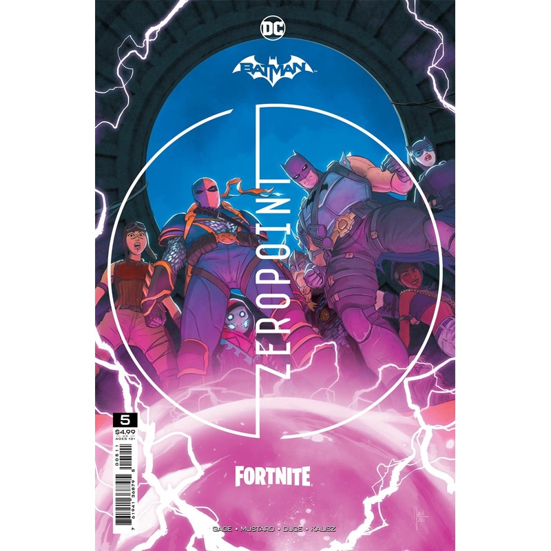 BATMAN FORTNITE ZERO POINT #5 COVER A REGULAR MIKEL JANIN COVER