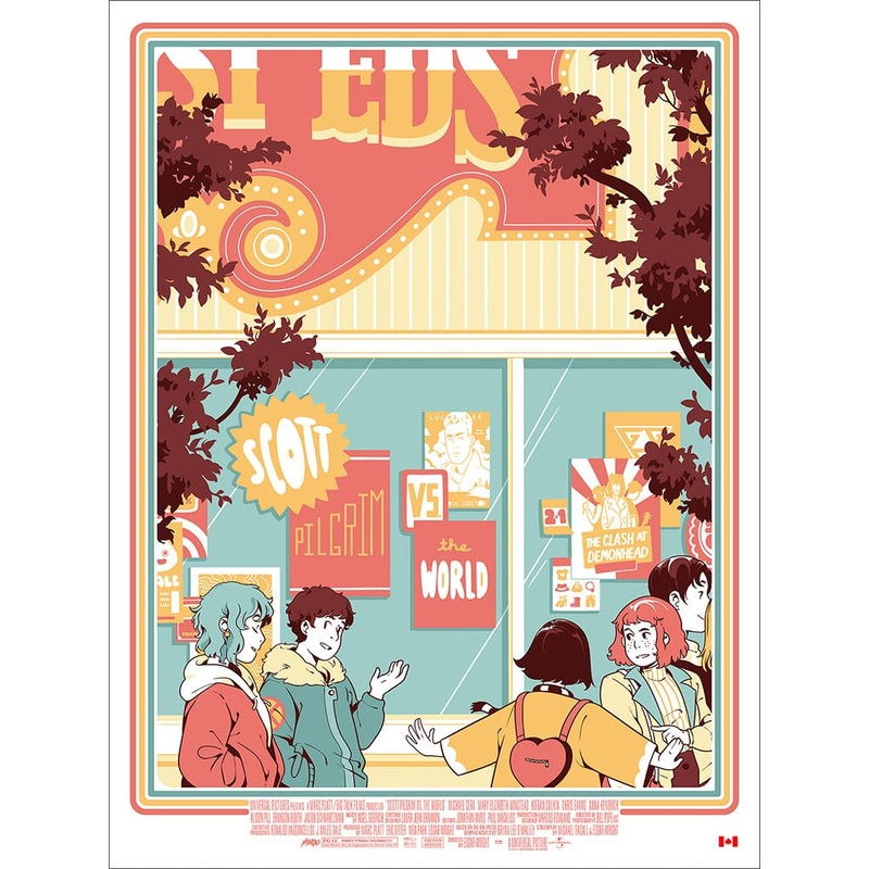 Scott Pilgrim vs. the World Poster