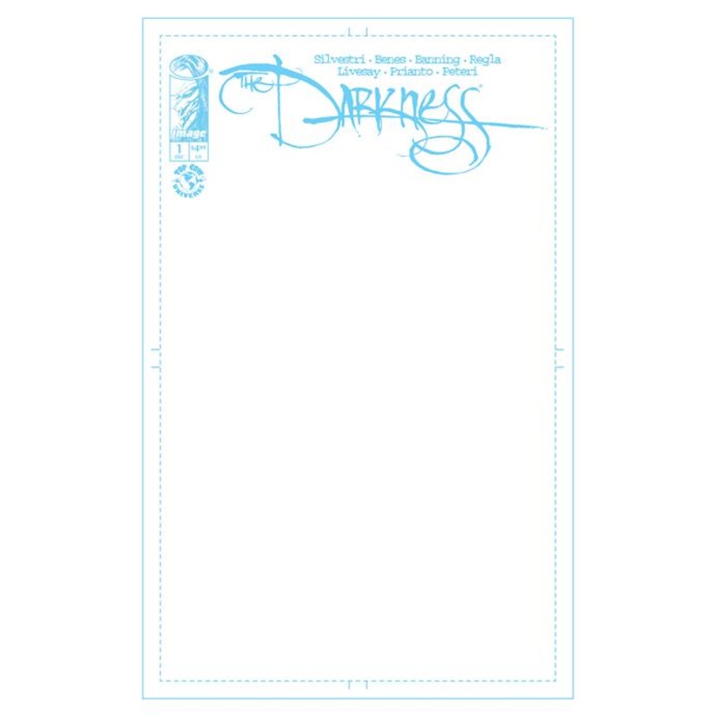 DARKNESS (2025) #1 CVR D BLANK SKETCH VAR