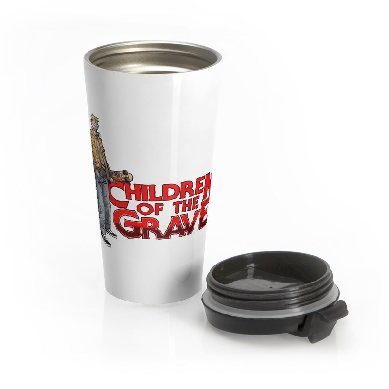 Children Of The Grave (Male Design) – Stainless Steel Travel Mug Travel Mug