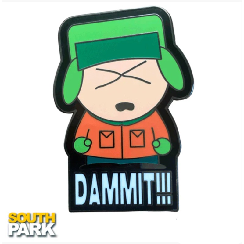 DAMMIT! – South Park Enamel Pin