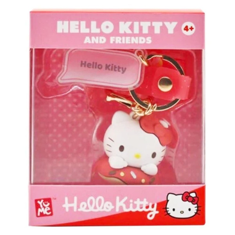 Hello Kitty – Keychain W/hand Strap – Donut – Hello Kitty
