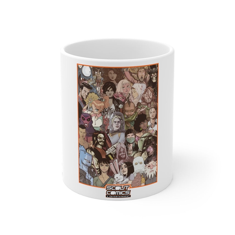 Scout Comics (Group Design) – 11oz Coffee Mug 11oz