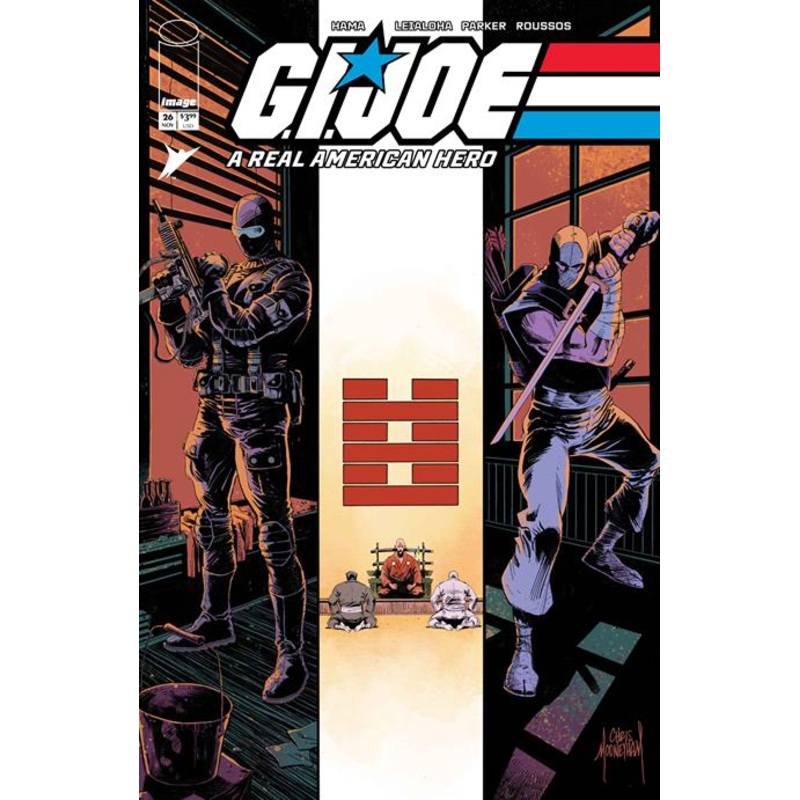 GI JOE A REAL AMERICAN HERO #26 HAMA FILES EDITION CVR B CHRIS MOONEYHAM VAR