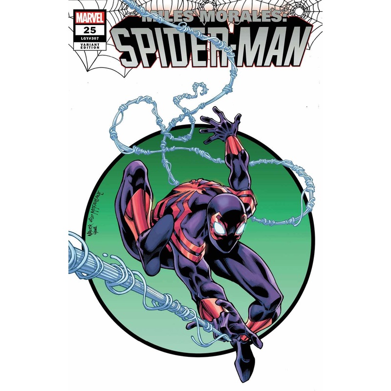 MILES MORALES 25 TODD NAUCK NEW VIBRANIUM SUIT VARIANT NON GRADED 29.95